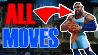 MultiVersus LEBRON JAMES ALL MOVES/ATTACKS/SPECIALS - MultiVersus Release