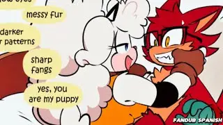 EL LOBO 🐺 Y LA OVEJA 🐑 // C&Oacute;MIC DE SONIC // FANDUB SPANISH // 