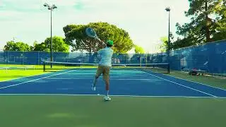 🎾4.0-4.5 Court Level Tennis Practice with the Tecnifibre T-Fight ISO 305 Racquet