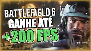 Como AUMENTAR o FPS e o DESEMPENHO do BATTLEFIELD 6