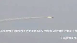 Watch a sinking ship after missile strike: Via Indian Navy