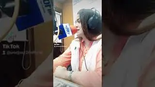 Live radio show with Rj Urooj Naz on Hot FM 105 radio network