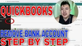 ✅  How To Disconnect Remove Bank Account From Quickbooks Online 🔴