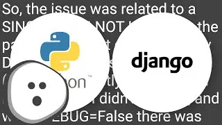 Hitting 500 error on django with debug=False even with ALLOWED_HOSTS=[