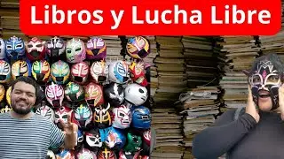 Visite ¡Libros y LUCHA! en el centro de GUADALAJARA 📚🤼‍♂️