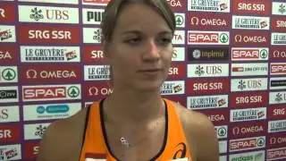 Euro Champs Zurich 2014 Dafne Schippers - 1st Round 100m