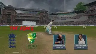 Real Cricket | England vs Australia | Lords| 2nd innings| Danny Morrison & Lisa Commentators | Part2