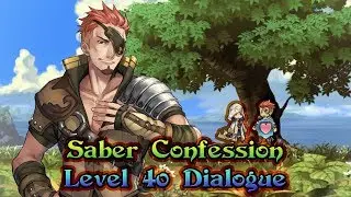 [Fire Emblem: Heroes] Saber Confession | Level 40 Dialogue