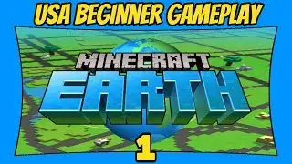 Minecraft Earth USA Gameplay | 1 | How To Play