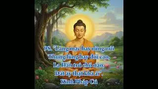 Kinh Pháp Cú Số 98 #phapthoaikhaiphap #loiphatday #loivangphatday #kinhphapcu #baihoccuocsong