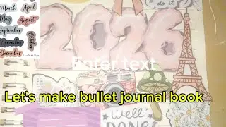 2026 ට bullet journal setup එකක් හදමුද |එහෙනම් අනිවාර්යෙන් බලන්න 📗👆💯