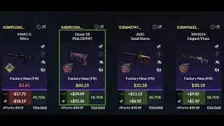 CS:GO P250 Pink DDPAT Trade Up Attempt. Riptide Operation Low Risk High Profit Trade Up.