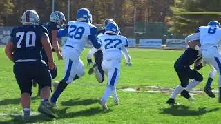 Chris Fino runs for 37 yards
