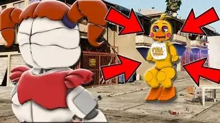 CIRCUS BABY KIDNAPS TOY CHICA! (Gmod FNAF Sandbox Funny Moments) | Garry's Mod