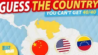 Guess The Country by Map Quiz 🌎 Only 5% Can Score 40/40