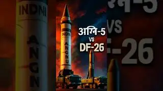 🇮🇳 Agni-5 vs China DF-26 ⚡ कौन ज़्यादा ताक़तवर? | Missile Comparison in 1 Minute! #agni5 #shorts