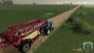 spraying weed killer fs19