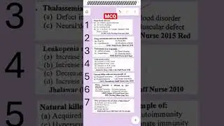 Esic | AIIMS | RRB Staff nurse | BHU nursing officer | imp questions previous year questions