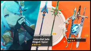 Shenhe's Stick! First Time Pulling For A 5 Star Weapon! Calamity Queller Or Shaft?? | Genshin Impact