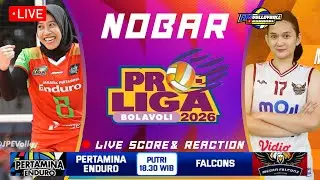 LIVE SCORE PROLIGA 2026 - PERTAMINA ENDURO vs MEDAN FALCON #PROLIGA2026