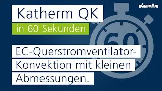 Katherm QK | Unterflurkonvektor | EC-Querstromventilator-Konvektion