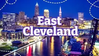 East CLEVELAND. Cleveland in the fog. Driving. Relax video.