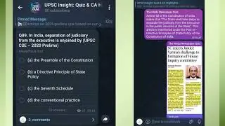 Daily MCQs from The Hindu, PIB & Govt Websites | UPSC TNPSC SSC Prelims 2026