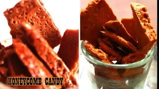 How to make Honeycomb | Honeycomb recipe | caramel candy recipe | honeycomb candy | #caramelcandy