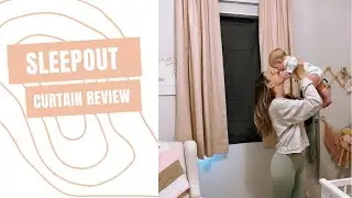 Sleepout Blackout Curtain Review for Baby Nursery