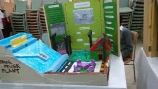 HYDEL POWER PLANT MODEL-by saadifarooqi(SF)
