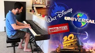 Favorite Movie Studio Logos on Piano