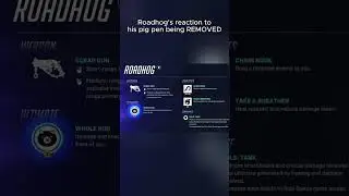 Pig Pen REMOVED #overwatch #ow2 #roadhog #new #season #tank #dps #support #fyppppp #viral #subscribe