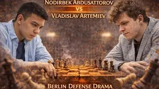 Nodirbek Abdusattorov vs Vladislav Artemiev | Berlin Defense Drama | World Blitz 2025