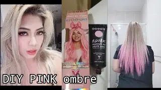 DIY pink ombre | BRITE SEMI PERMANENT HAIR COLOUR