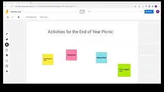 Brainstorming Ideas with Google Jamboard