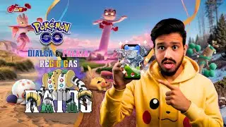 Shadow Regigigas, Dialga/Palkia Raids | Flamingo event | CA #pokemongo #english #hindi #telugu#gamer