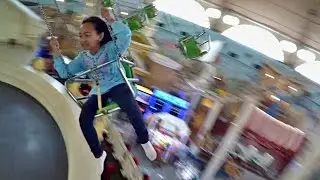 Naik Roller Coaster dan Ontang Anting di Puri Indah Mal