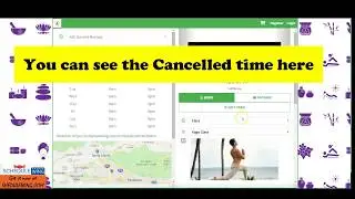 The Best Online Scheduling:How to display cancelled sessions to users