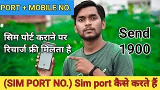 Sim Port Number | Sim Port number kese nikale | sim port New rool | Sim port not working