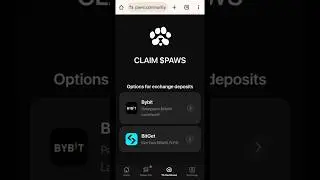 How to Withdraw Paws Airdrop | Paws Token Claim | Claim $PAWS #paws #withdraw #claim #airdrop #cex