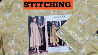 Baroque Custome Stitching  Sale Collection 2023 For Pak Customer Lawn UF-325 #usmanfashion #sale