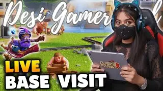 Clash of Clans LIVE &ndash; TH18 |War Attacks & Base Visits | Road to 15K 🏆 #coc #coclive