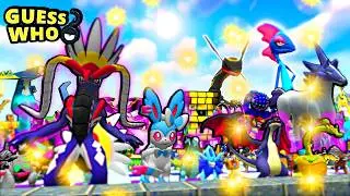 1000 Shiny Pok&eacute;mon Minecraft Guess Who