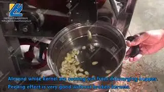 Wet Peeling Machine To Peel Almond