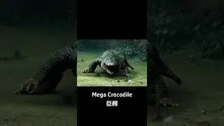 😰🐊Unconscious giant crocodile opened its eyes! | Mega Crocodile | YOUKU MONSTER MOVIE
