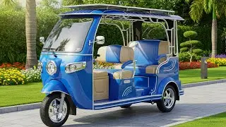 SN Solar Energy Electric Rickshaw 2026 | Best Solar E Rickshaw for Business | Full Details