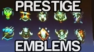 Black Ops 2 PRESTIGE EMBLEMS!
