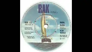 UK New Entry 1971 (216) New World - Kara, Kara