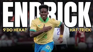 Endrick FAZ Hat-TricK⚽️⚽️⚽️ &Eacute; O NOVE DA SELE&Ccedil;&Atilde;O?