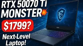 MSI Vector 16 HX AI Gaming Laptop 💻 | RTX 5070Ti Powerhouse Deal on Amazon!